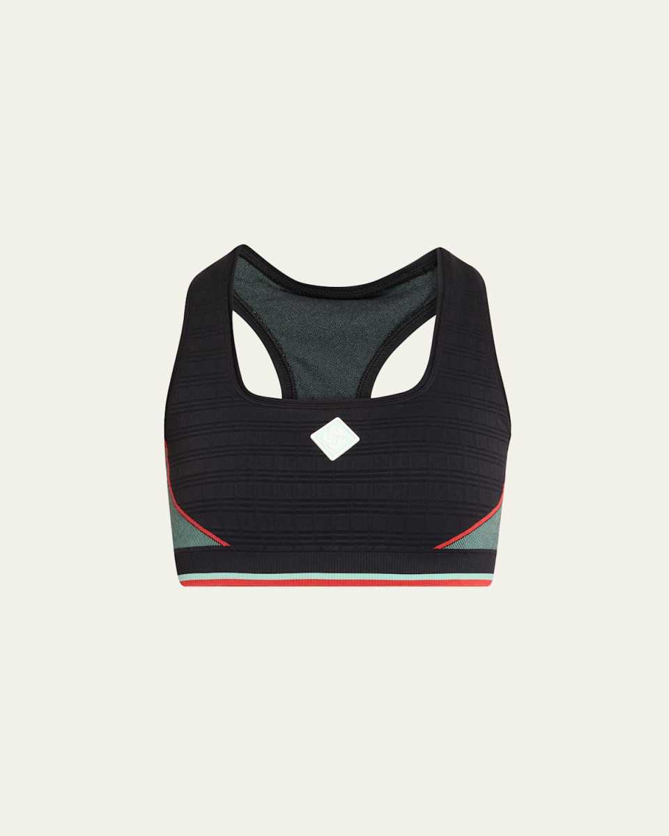 Check Jacquard Seamless Sports B